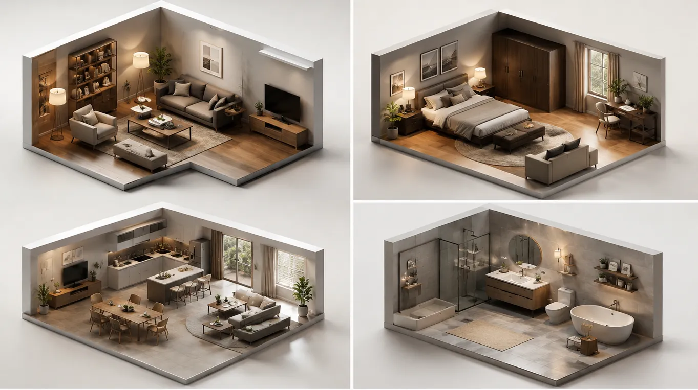 3D visualization rendering showcase 8